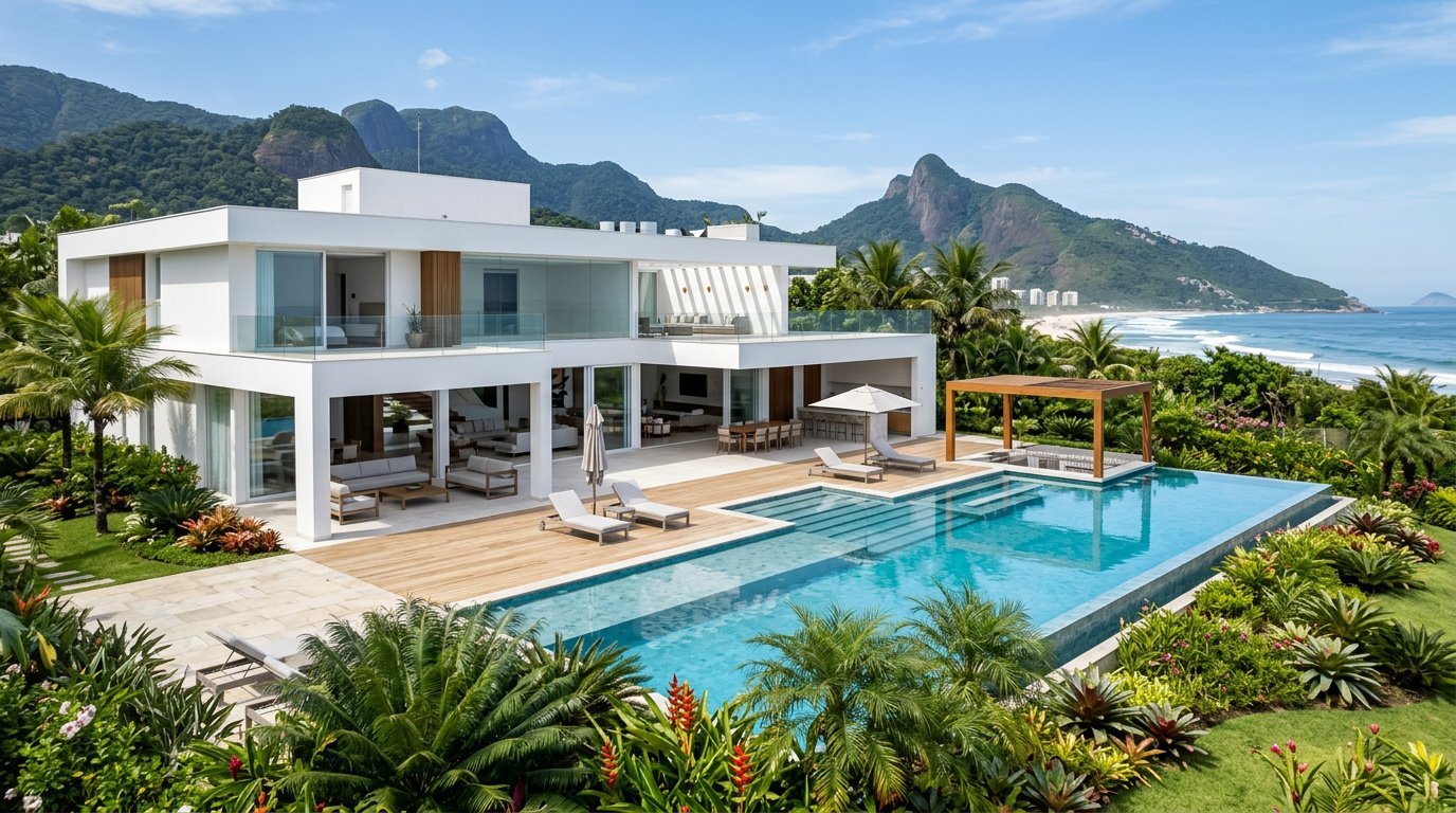 Casa de alto padrão na Barra da Tijuca